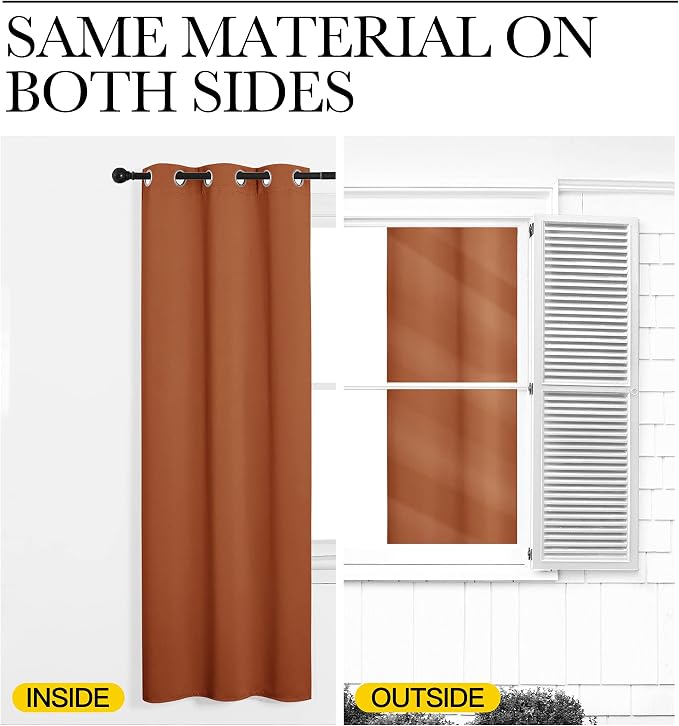 NICETOWN Room Darkening Drapes for Nursery - Image 6