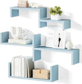 SRIWATANA Floating Shelves for Wall, Wall Shelves for Bathroom, Living Room by SRIWATANA