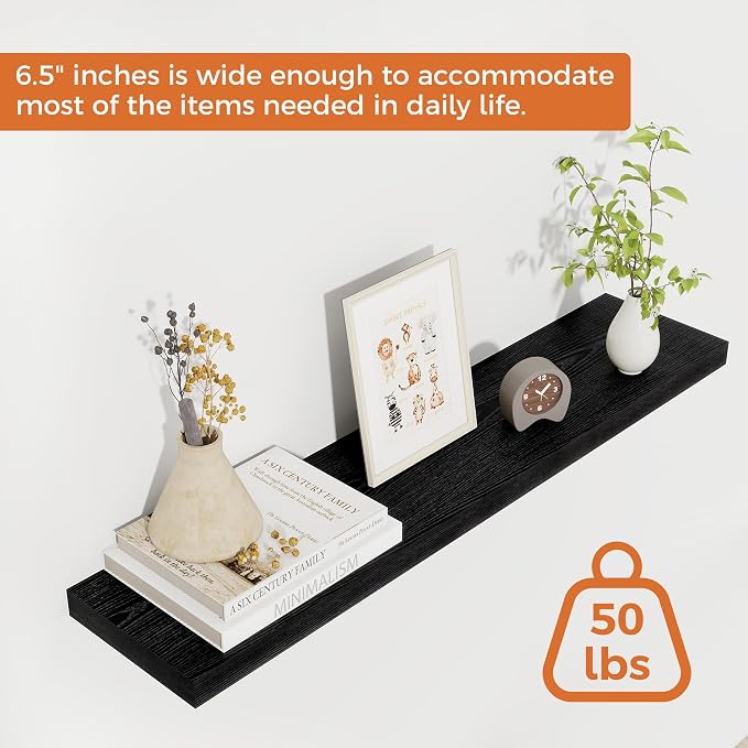 Fun Memories Floating Shelves for Wall, Floating Shelf for Living Room - Image 5
