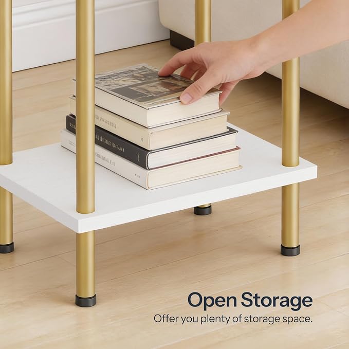 HOOBRO End Tables Set of 2, Small Side Table, Nightstand - Image 8