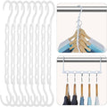 HOUSE DAY Closet Organizers and Storage, 8 Pack Magic Hangers Space Saving by HOUSEDAY