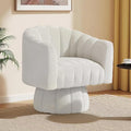 Dewhut Swivel Accent Chair, 360° Swivel Barrel Chair by FocusOnQualityFurniture