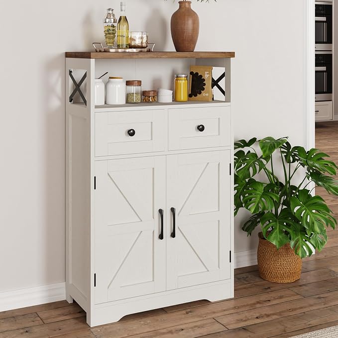 FiveWillowise Farmhouse Storage Cabinet - Image 8