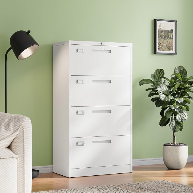 Letaya 4 Drawer File Cabinets - Image 2
