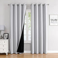 ChrisDowa 100% Blackout Curtains 80 inch Long by ChrisDowa