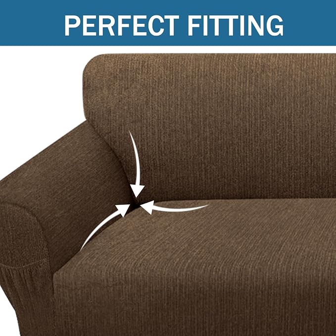 Loveseat Slipcover with 2 Pillow Cover - Image 3