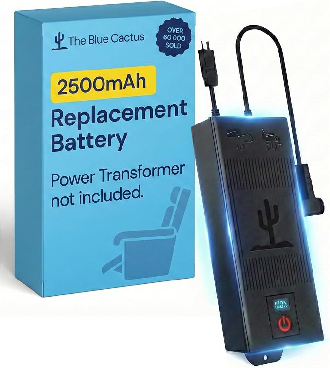 Blue Cactus Replacement Battery Pack by TheBlueCactusCompany