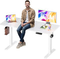 BIZUM Electric Standing Desk, 55x24 inches Height Adjustable Desk, Sit to Stand by Unknown