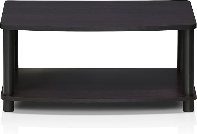 Furinno TURN-N-TUBE TV Riser Stand, 2-Tier Small Elevated No Tools TV Stand - Image 11