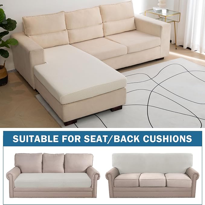 Water Repellent L Shaped Couch Covers - Image 2
