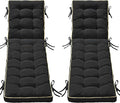 2 Pack 72x21 Inch Folding Chaise Lounge Cushion Quick Dry by AMCATON