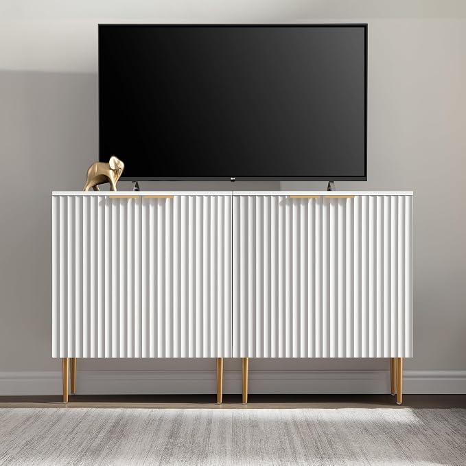 SICOTAS 57" Modern Sideboard Buffet Cabinet - Image 9