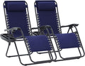 JEAREY Zero Gravity Lounge Chairs Set of 2, Adjustable Steel Mesh Recliners by JEAREYOutdoorsCollection