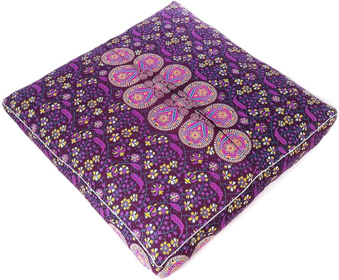 Mandala Floor Pillow Cover Meditation Cushion Seating Throw Hippie Round - Image 5