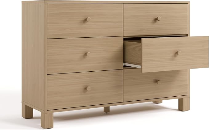 Storkcraft California 6 Drawer Double Dresser – GREENGUARD Gold Certified - Image 12