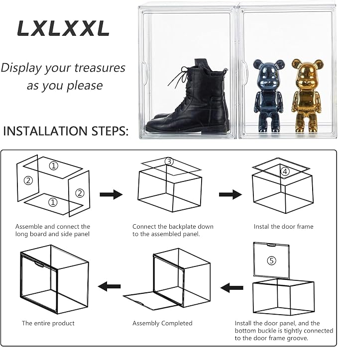 Acrylic Box Display Case, Showcase - Image 6