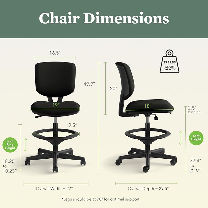 HON Volt Standing Desk Chair - Image 2