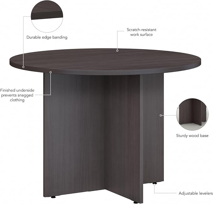 Bush Business Furniture 42-inch Round Conference Table - Image 6
