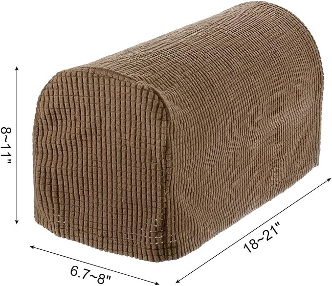 uxcell Stretch Armrest Covers Armchair Anti-Slip - Image 2