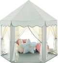 Monobeach Princess Tent Girls Celadon Large Playhouse Kids Castle Play Tent by Monobeach