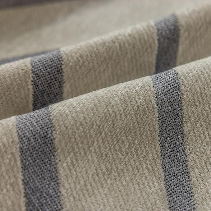 VClife Beige Gray Herringbone Couch Cover Modern Simple Style Geometric - Image 6