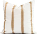 Crumbs Home Modern Farmhouse Fall Linen Indoor Outdoor Throw Pillow Cover Only by CRUMBSHOME