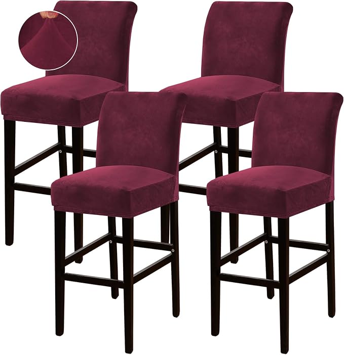 Turquoize Bar Stool Covers 4 Pack Bar Stool Covers by Turquoize