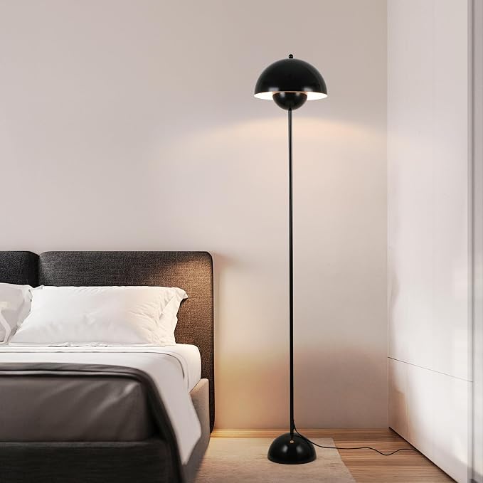 COSYLUX Modern Floor Lamp for Living Room, Industrial Tall Standing Lamp for - Image 3