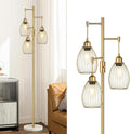 Torondo Dimmable Floor Lamps for Living Room, Industrial Standing Lamp by Torondo