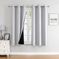 ChrisDowa 100% Blackout Curtains 63 inch Long by ChrisDowa