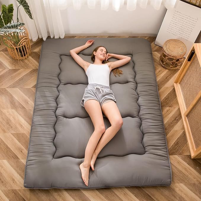 MAXYOYO Japanese Floor Mattress Futon Mattress, Thicken Tatami Mat Sleeping Pad - Image 3