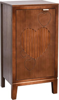 eHemco Kawaii Sweetheart End Table, 16.5 x 14 x 31 Inches, Indoor Living Room by eHemco