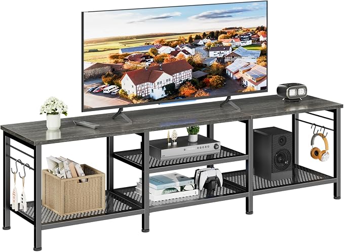 Furologee TV Stand for TVs up to 70 Inch, 63 Inch Entertainment Center by Furologee