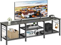 Furologee TV Stand for TVs up to 70 Inch, 63 Inch Entertainment Center by Furologee