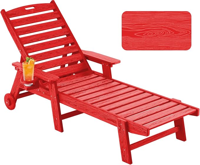 Patio Chaise Lounge Chair Outdoor by Serique