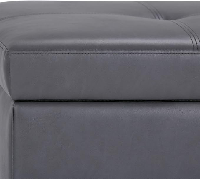 SIMPLIHOME Oregon Storage Ottoman Bench - Image 12