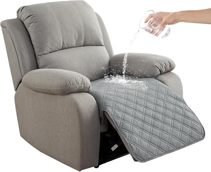 Genina Waterproof Recliner Chair Covers, Recliner Cover by Genina