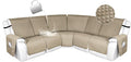 HDCAXKJ 100% Waterproof Reclining Sectional Couch Covers L Shape Recliner Sofa by HDCAXKJ