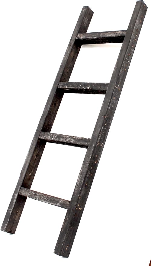 BARNWOODUSA Rustic Decorative Ladder - Image 5
