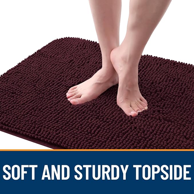 OLANLY Dog Door Mat for Muddy Paws 34x21, Absorbs Moisture and Dirt, Absorbent - Image 4