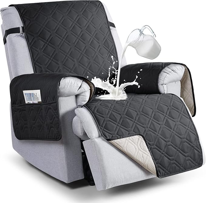 VANSOFY 100% Waterproof Recliner Chair Covers, Recliner Cover Non-Slip Dog by VANSOFYFURNITURECOVERS