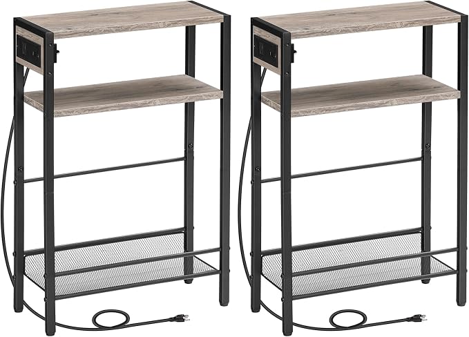 HOOBRO Small Narrow Side Table by HOOBRO