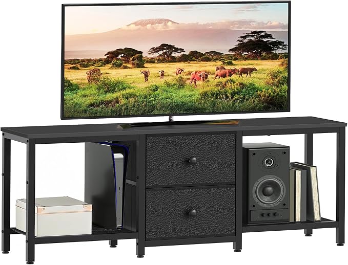 YATINEY TV Stand for TVs up to 55", Entertainment Center by Yatiney