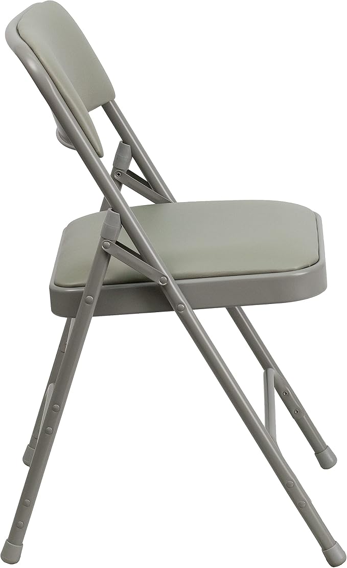 Flash Furniture 2 Pack HERCULES Series Curved Triple Braced & Double Hinged - Image 8