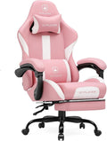 GTPLAYER Gaming Chair with Pocket Spring Cushion, Leather Office Chair with by GTPLAYER