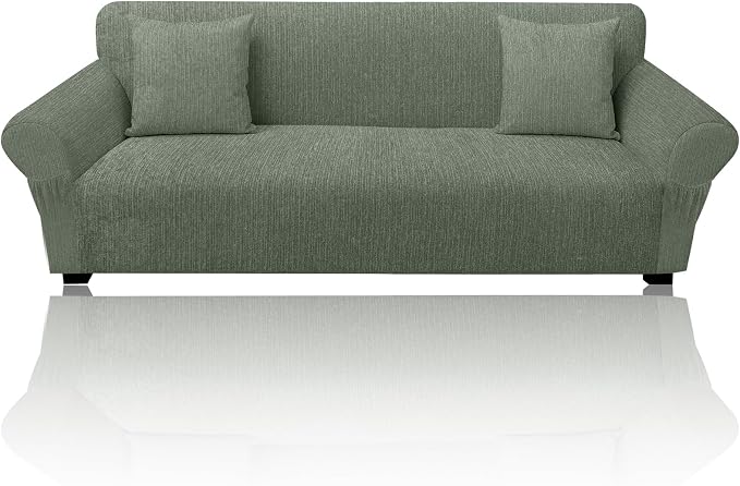 Sofa Slipcover with 2 Pillow Cover by Jcones