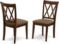 East West Furniture CLC-MAH-C Clarksville Dinette Chairs by EastWestFurniture