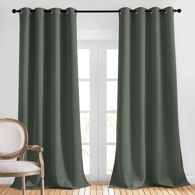 NICETOWN Blackout 102 inch Curtains by NICETOWN