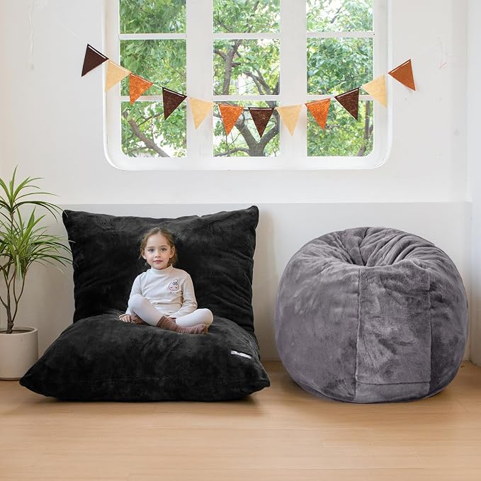 MAXYOYO 3 in 1 Kids Bean Bag Chair, Child Floor Sofa - Image 9
