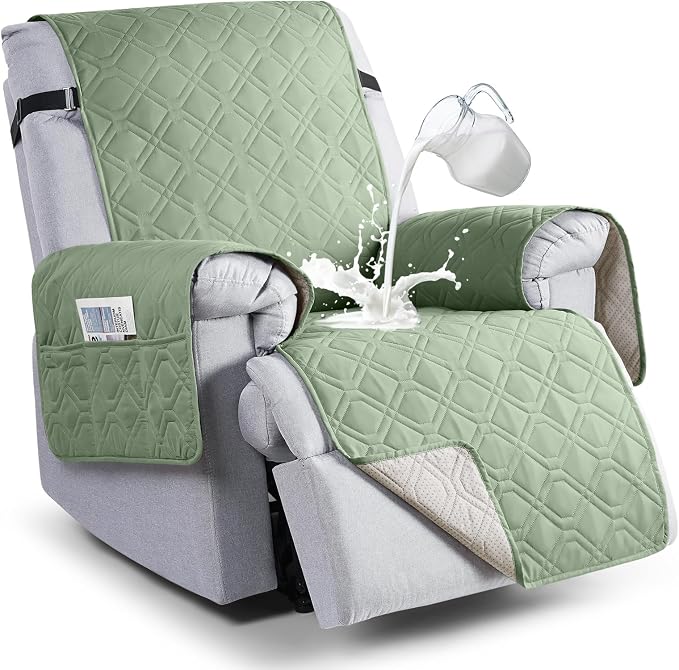 VANSOFY 100% Waterproof Recliner Chair Covers, Recliner Cover Non-Slip Dog by VANSOFYFURNITURECOVERS